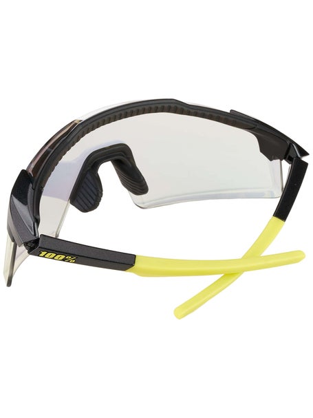 100% Aerocraft Gloss Black Photochromic Gold Mirror