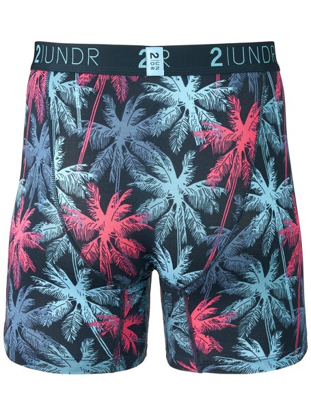 2UNDR Mens Swing Shift 6 Boxer Brief- Palmsy