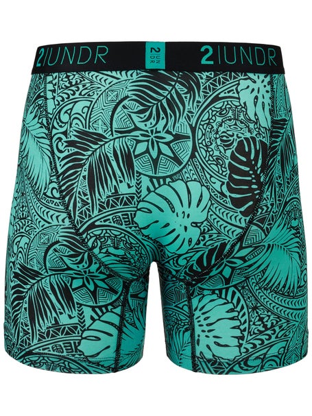 2UNDR Mens Swing Shift 6 Boxer Brief- Samoa