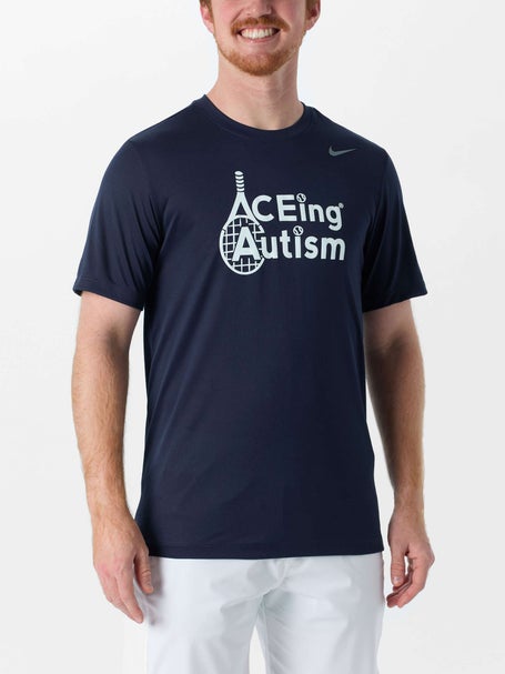 ACEing Autism Nike Unisex Legend Top