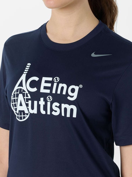 ACEing Autism Nike Unisex Legend Top