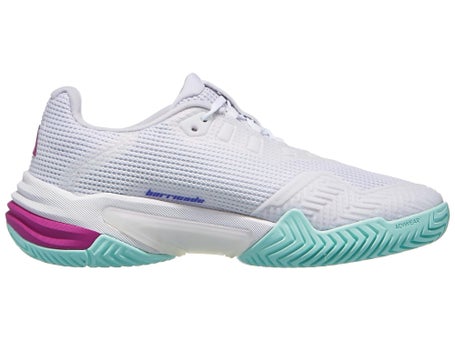 adidas Barricade 13\White/Cobalt/Purple Womens Shoe