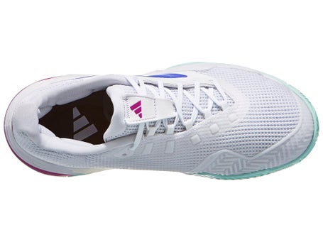 adidas Barricade 13\White/Cobalt/Purple Womens Shoe