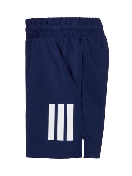 adidas Boys Fall Club 3 Stripe Short