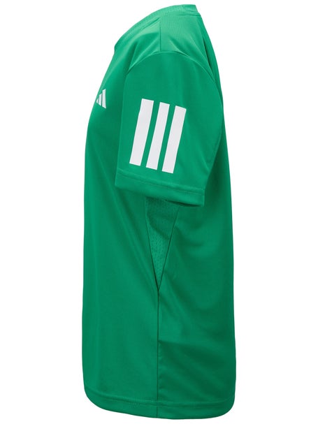 adidas Boys Fall Club 3-Stripe Top