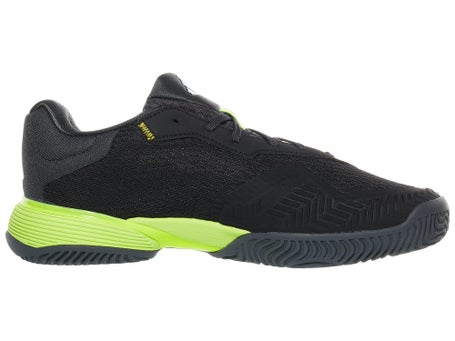 adidas Barricade K Black/Lucid Lemon Junior Shoes 