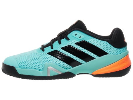 adidas Barricade K Aqua/Black/Orange Junior Shoes 