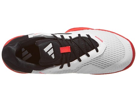adidas Barricade K White/Black/Red Junior Shoes