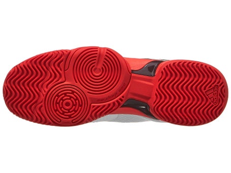 adidas Barricade K White/Black/Red Junior Shoes
