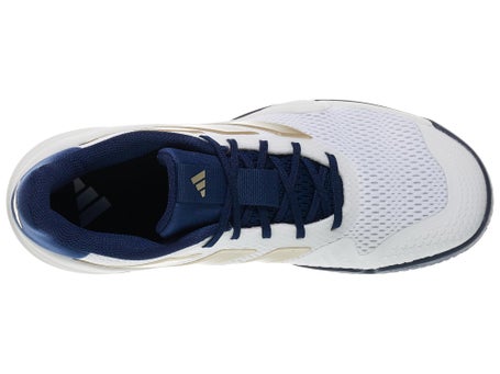 adidas Barricade K White/Gold/Blue Junior Shoes