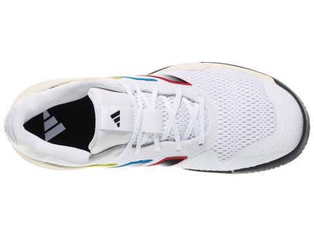 adidas Barricade K White/Black/Cream Junior Shoes