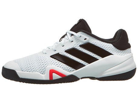 adidas Barricade K White/Maroon/Grey Junior Shoes