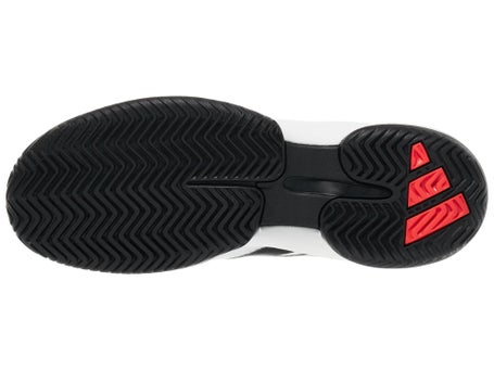 adidas Barricade K White/Black/Red Junior Shoes