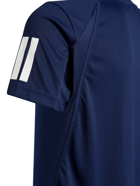 adidas Boys Spring Club 3-Stripe Top
