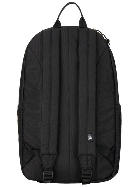 adidas Classic 3 Stripe Backpack Black/Gold