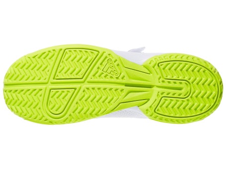 adidas Courtflash K Comfort Wh/Lemon Junior Shoes