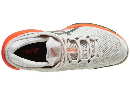 Asics Court FF 3 Oat/Khaki/Red Mens Shoes