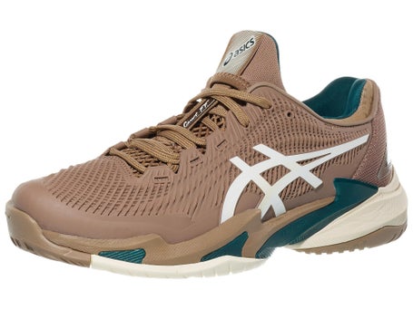 Asics Court FF 3 Taupe Grey/White Mens Shoes