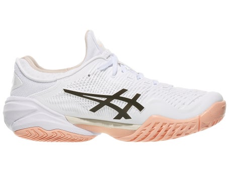 Asics Court FF 3 White/Black Coffee Womens Shoes