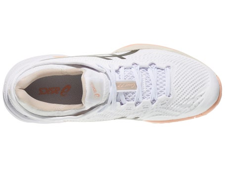 Asics Court FF 3 White/Black Coffee Womens Shoes