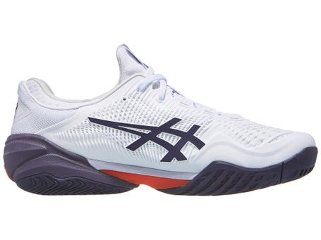 Asics Court FF 3 White/Greyish Purple Mens Shoes