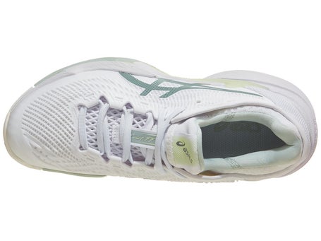 Asics Court FF 3 White/Lichen Rock Womens Shoes