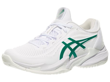 Asics Court FF 3 White/Pitch Green Womens Shoes
