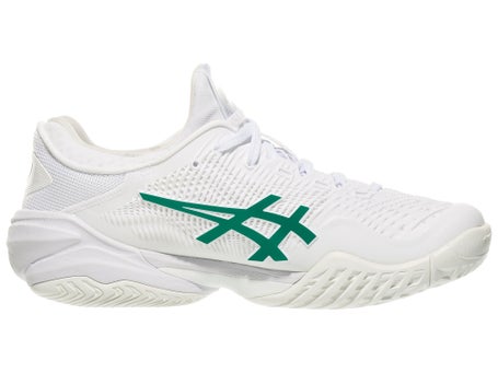 Asics Court FF 3 White/Pitch Green Womens Shoes