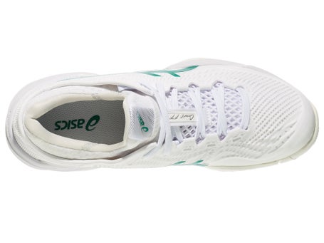 Asics Court FF 3 White/Pitch Green Womens Shoes