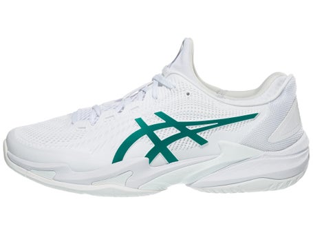 Asics Court FF 3 Novak Wh/Pitch Green Mens Shoes