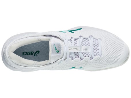 Asics Court FF 3 Novak Wh/Pitch Green Mens Shoes
