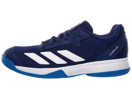 adidas Courtflash K Dark Blue/White Junior Shoes