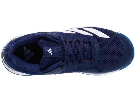 adidas Courtflash K Dark Blue/White Junior Shoes