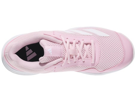 adidas Courtflash K Distilled Pink/White Junior Shoes