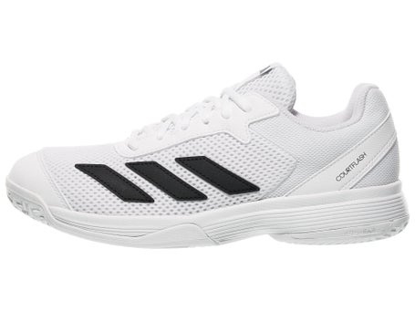 adidas Courtflash K White/Black Junior Shoes