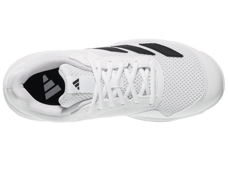 adidas Courtflash K White/Black Junior Shoes
