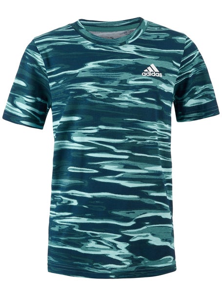 adidas Boys Winter Liquid Camo T-Shirt
