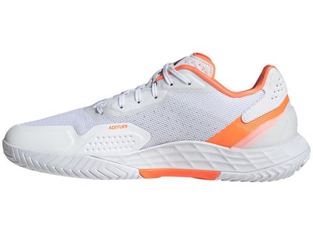adidas Defiant Speed 2 White/Black/Orange Mens Shoes
