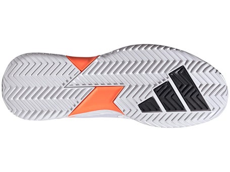 adidas Defiant Speed 2 White/Black/Orange Mens Shoes