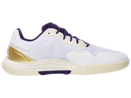 adidas Defiant Speed 2 White/Black/Plum Mens Shoes