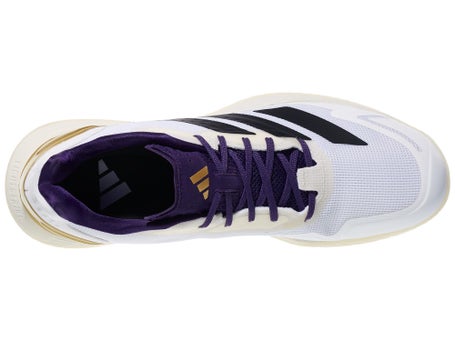 adidas Defiant Speed 2 White/Black/Plum Mens Shoes