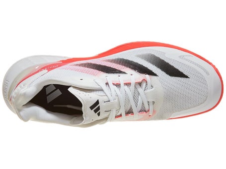 adidas Defiant Speed 2 White/Black/Ruby Mens Shoe 
