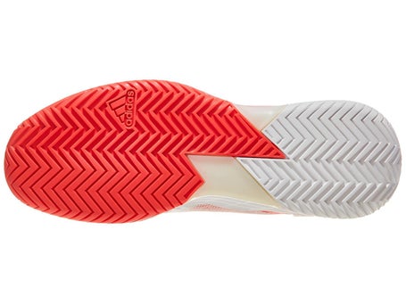 adidas Defiant Speed 2 White/Black/Ruby Mens Shoe 