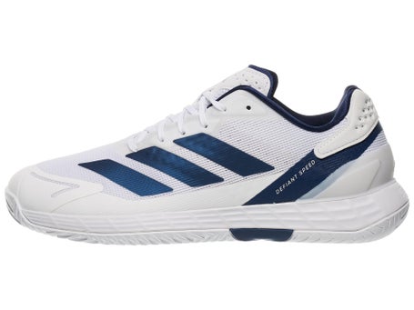 adidas Defiant Speed 2 White/Dark Blue Mens Shoes