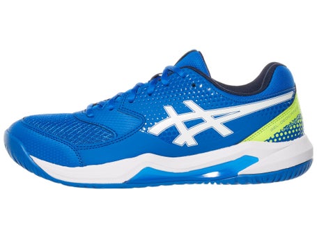 Asics Dedicate 8 Mens Pickleball Shoes Blue/White
