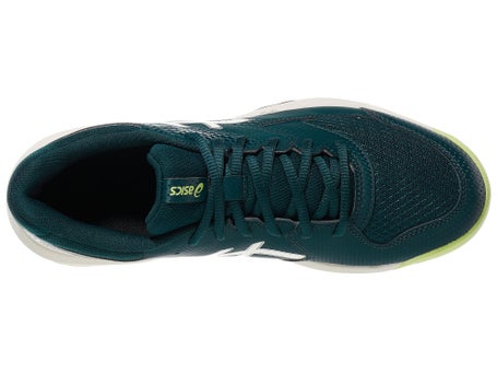 Asics Dedicate 8 Mens Pickleball Shoes - Teal/Cream