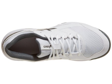 Asics Dedicate 8 Mens Pickleball Shoes-White/Grey