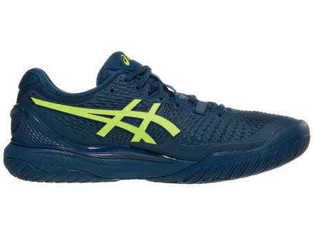 Asics Gel Resolution 9\Mako Blue/Yellow Mens Shoes