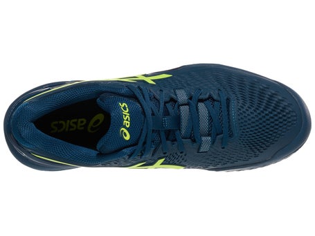 Asics Gel Resolution 9\Mako Blue/Yellow Mens Shoes