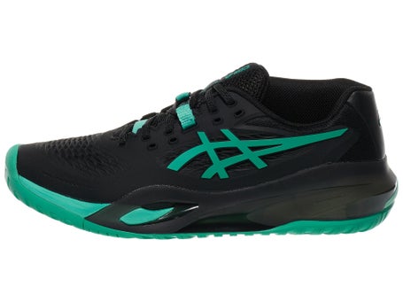Asics Gel Resolution X Black/Aurora Green Mens Shoes